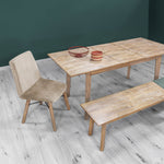 Abenra Bench - Light Driftwood