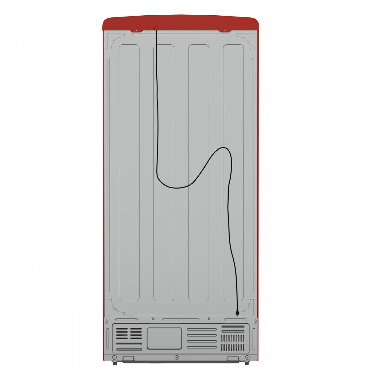Forno Luigi 33" 18 Cu.Ft. Red French Door Refrigerator - FFFFD1791-33RED