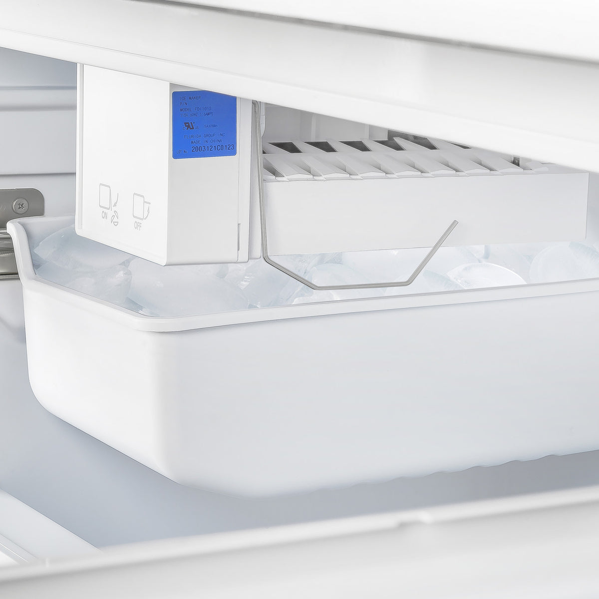 Forno Gallipoli 30" 17.5 Cu.Ft. Stainless Steel French Door Refrigerator - FFFFD1974-35MG