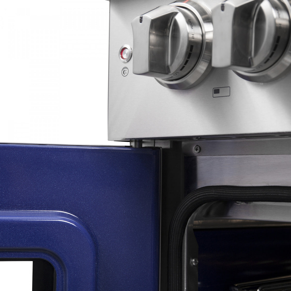Forno Capriasca 36" Stainless Steel French Door Dual Fuel Range with True Convection (5.36 Cu. Ft.) - FFSGS6387-36