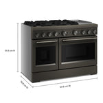 KitchenAid Black Ore Slide-In Range (6 cu. ft.) - KFDD948SBE