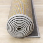 Functional Contemporary Area Rug - 8' X 11' - Grey