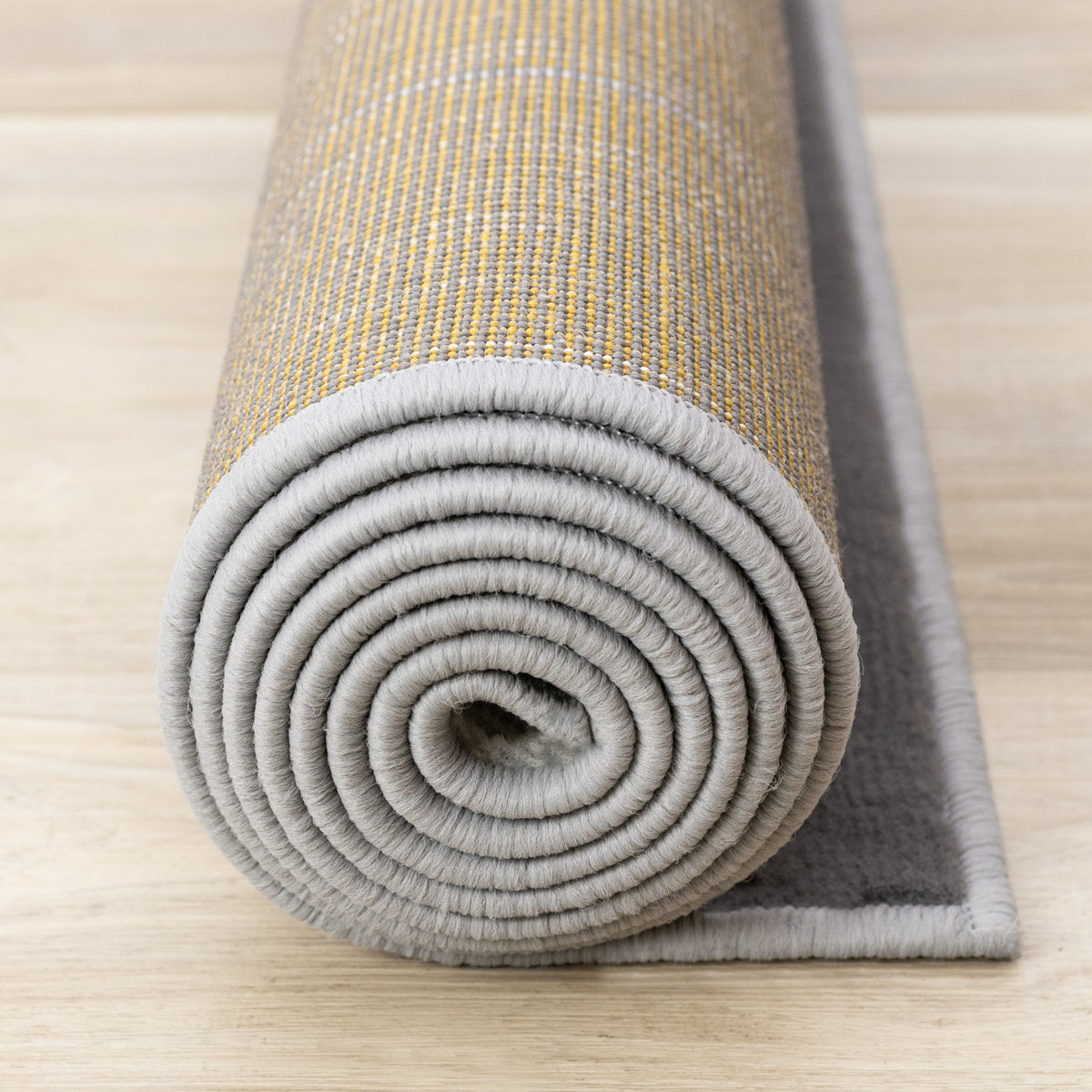Functional Contemporary Area Rug - 8' X 11' - Grey