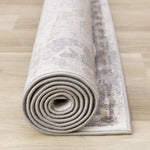 Elegant Traditional Area Rug - 7' X 10' - Grey/Brown