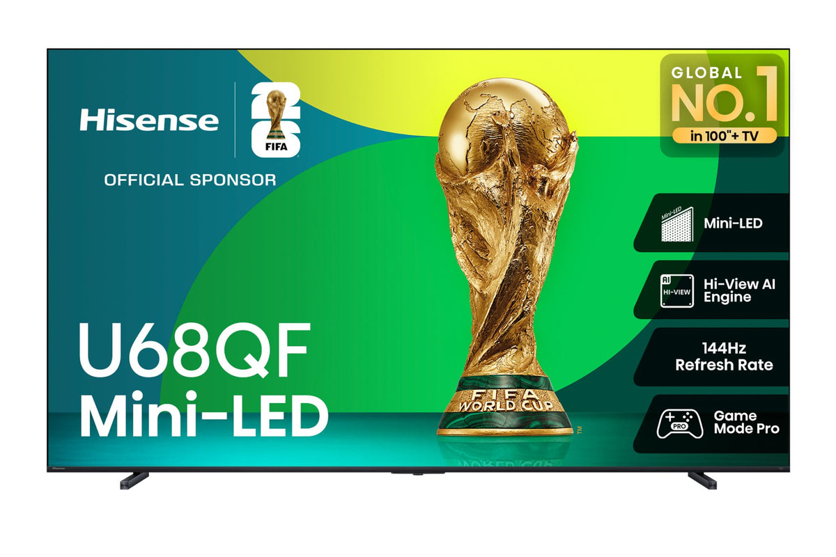 Hisense 100" 4K Smart Mini-LED QLED TV - 100U68QF--
