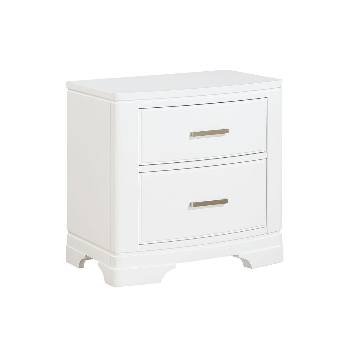 Arista Night Table - White