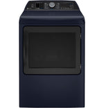 GE Profile Sapphire Blue Top Load IEC Washer (6.2 cu.ft.) & Smart Electric Dryer with Fabric Refresh (7.3 Cu. Ft) - PTW800BPWRS/PTD90EBMTRS