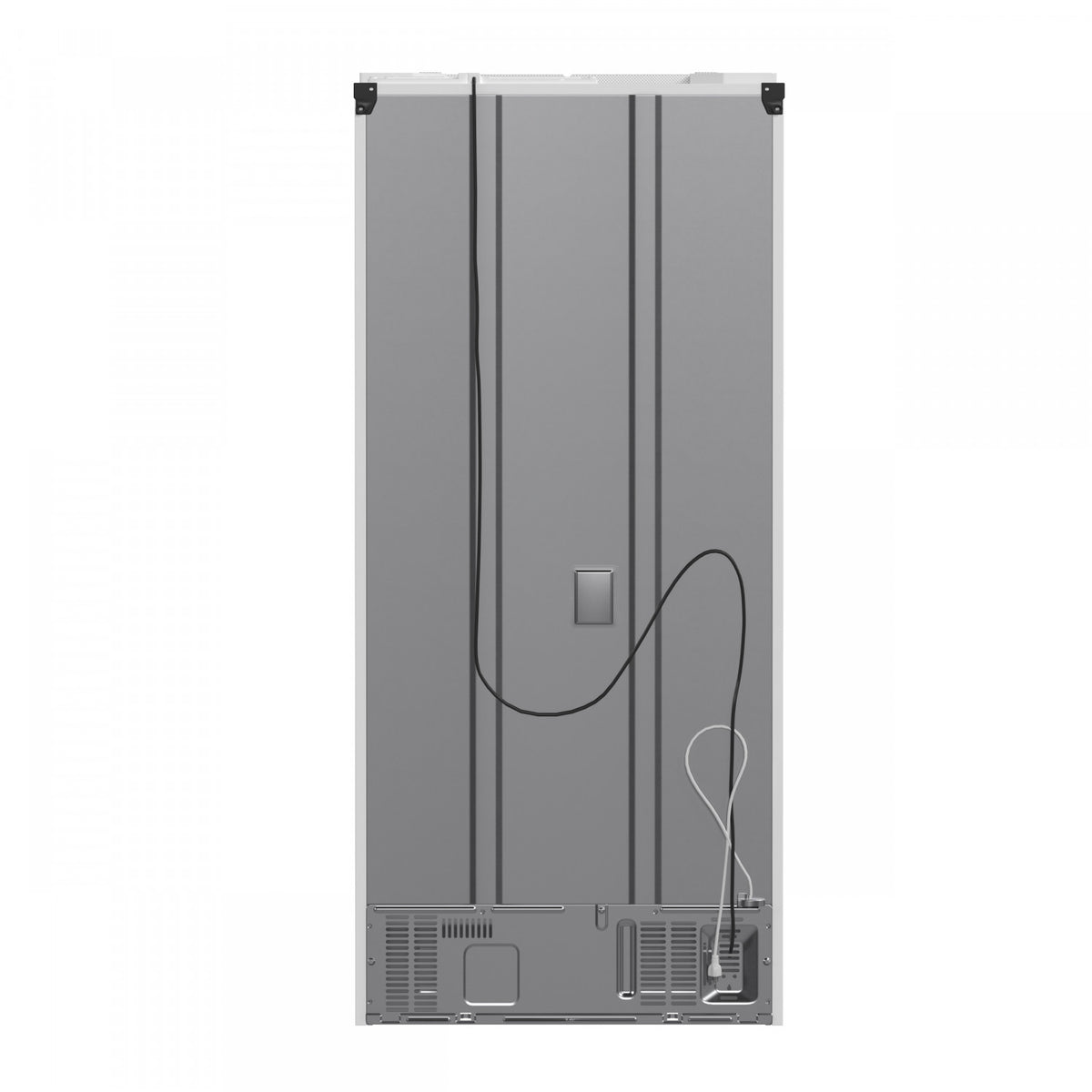 Forno Gallipoli 31" 17.5 Cu.Ft. White French Door Refrigerator with Ice Maker - FFFFD1974-31WHT