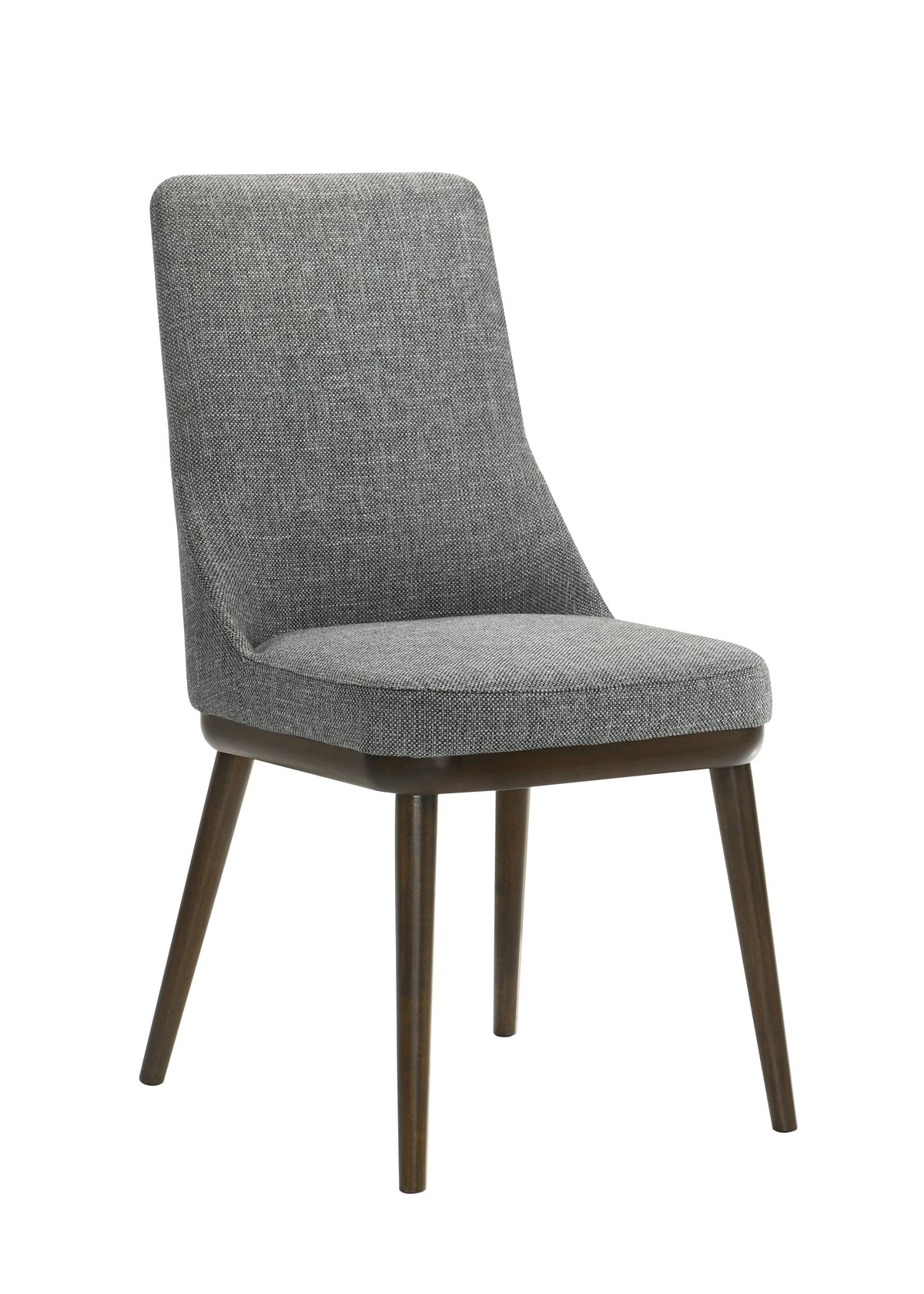 Mikael 5-Piece Round Dining Set - Grey, Weathered Oak