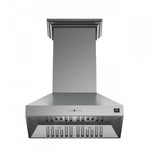 Forno Orvieto Stainless Steel 36" 1200 CFM Wall Mounted Range Hood - FRHWM5094-36