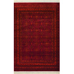Persia Geometric Rug - 7' x 10' - Red