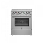Forno Paolo Stainless Steel Freestanding Electric Range with True Convection (4.38 Cu. Ft.) - FFSEL6011-30