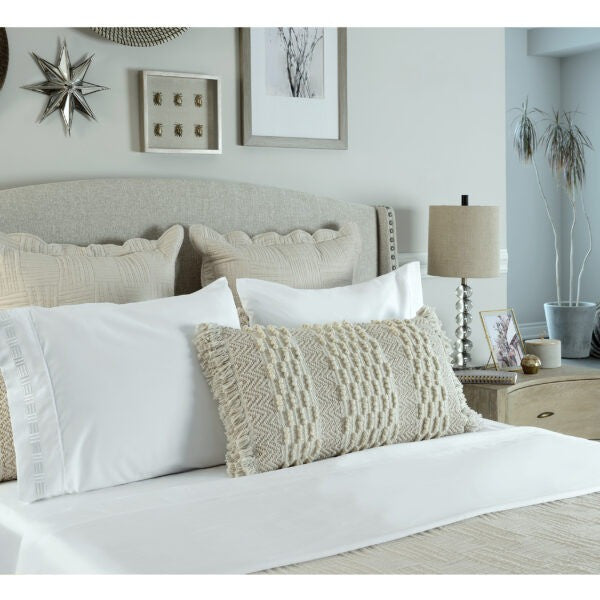 Nilus Full Sheet Set - White