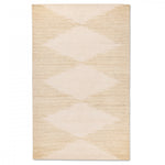 Morris Diamonds Rug - 9' x 12' - Soft Cream
