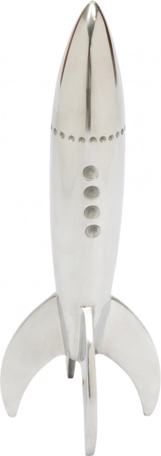 Kennedy Statue - Polished Silver