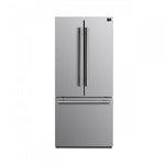 Forno Gallipoli 31" 17.5 Cu.Ft. Stainless Steel French Door Refrigerator - FFFFD1974-31SB