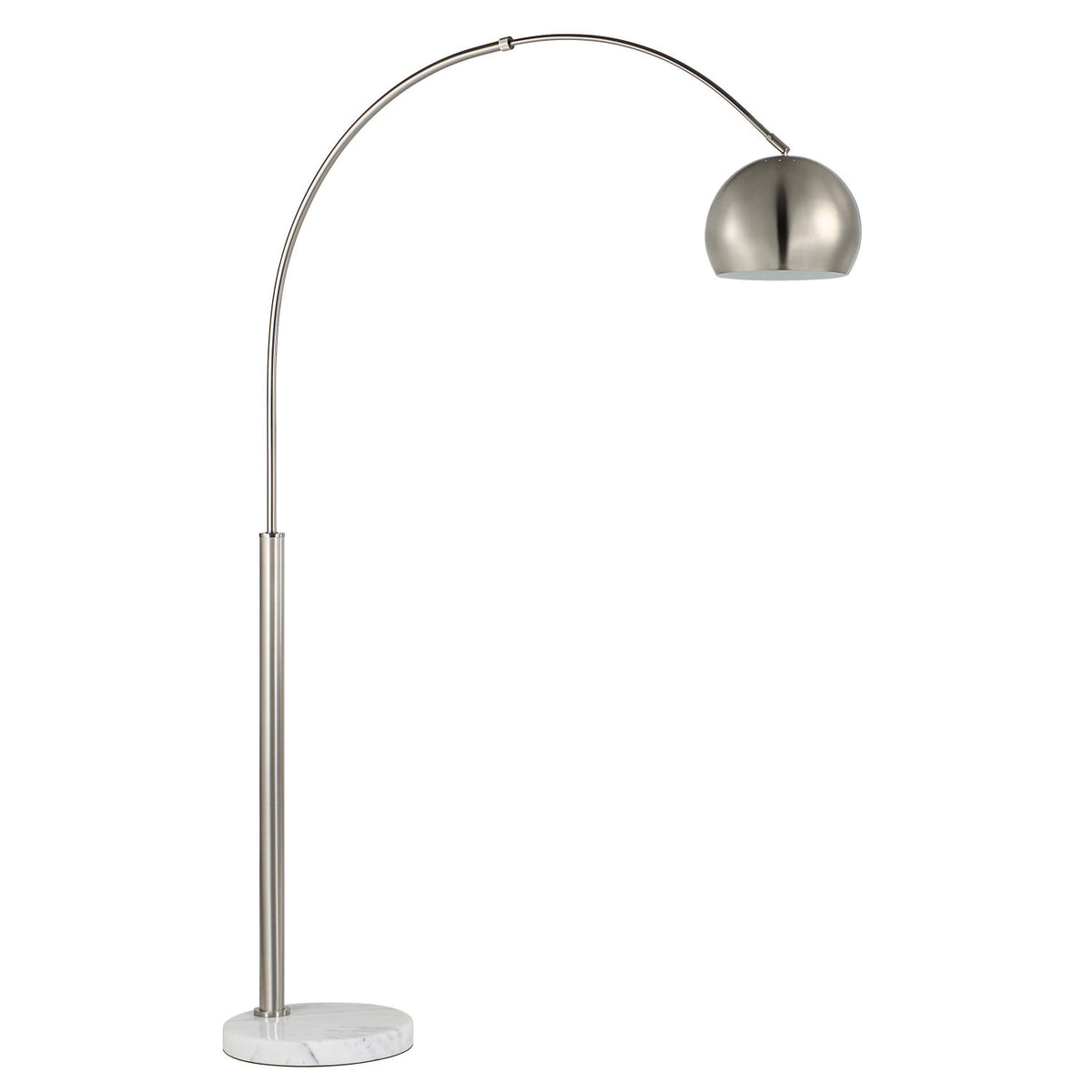 Ines Floor Lamp - Brushed Nickel