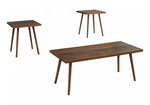 Whitney 3-piece Coffee Table Set - Dark Walnut
