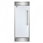 Forno Maderno 28" White Built-In Convertible Refrigerator/Freezer with Left Swing Door (13.6 Cu. Ft.) - FFFFD1722-32LMG-WHT