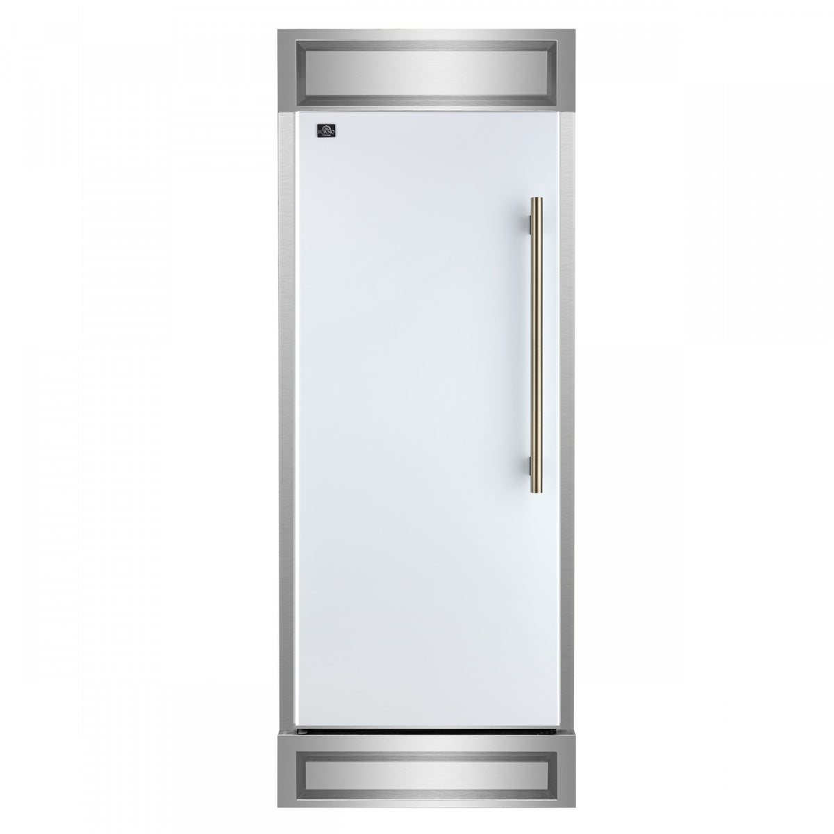 Forno Maderno 28" White Built-In Convertible Refrigerator/Freezer with Left Swing Door (13.6 Cu. Ft.) - FFFFD1722-32LMG-WHT