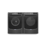 Maytag Volcano Black Front-Load Washer (5.5 cu.ft.) & Electric Dryer (7.3 cu. ft.) - MHW6630MBK/YMED6630MBK