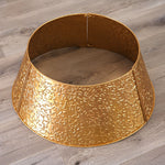 Jingle Metal Christmas Tree Collar - Gold