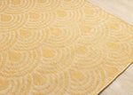 Summer Breeze 5'3" x 7'7" Outdoor Reversible Rug Rainbow Arch Pattern - Yellow, White