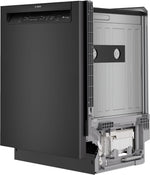 Bosch Black 100 Series 24" Dishwasher with Recessed Handle - SHE2ADF6N