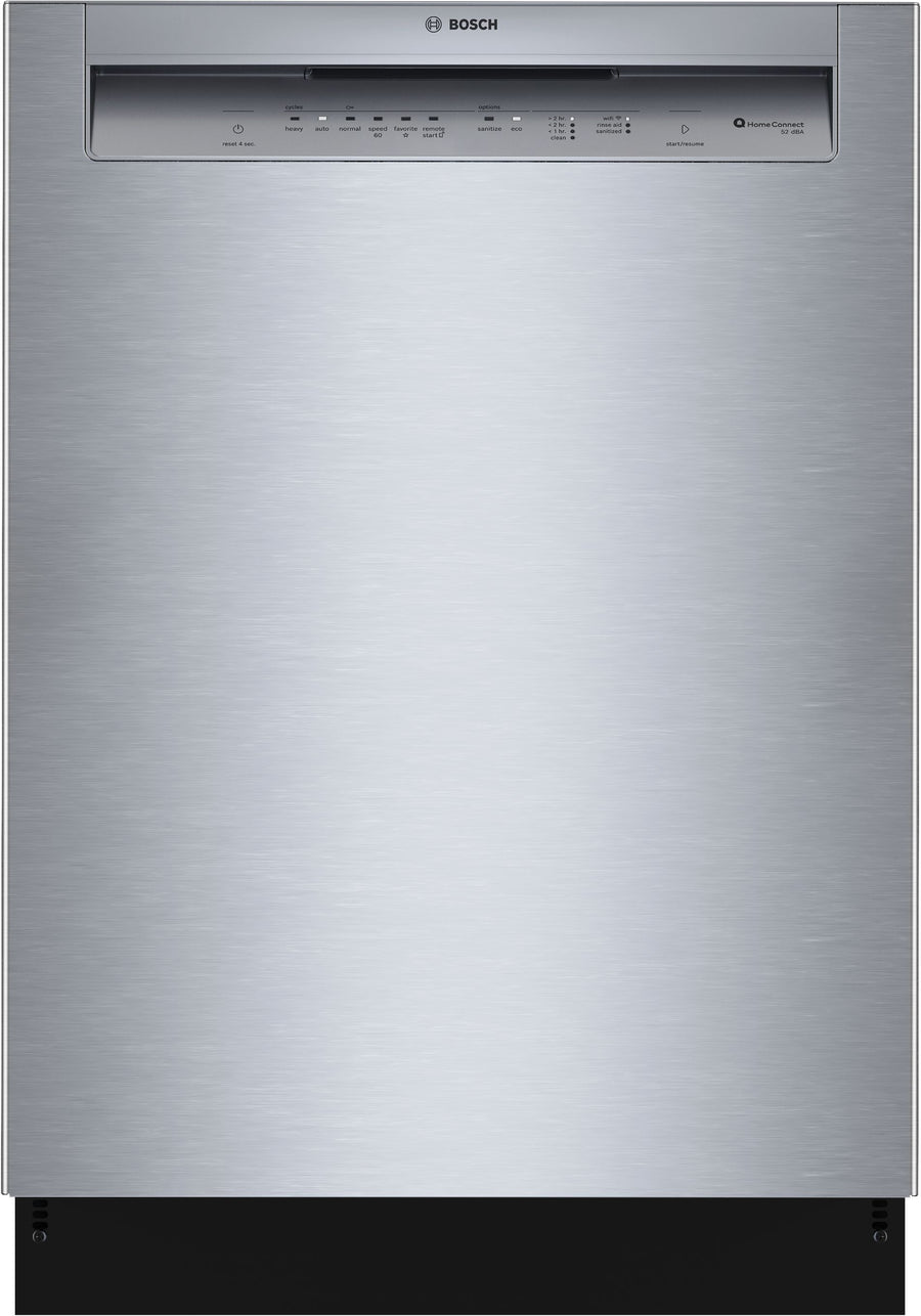Bosch Stainless Steel 100 Series 24" Dishwasher with Recessed Handle - SHE2ADF5N