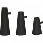 Aflyntia Vase - Matte Black - Set of Three