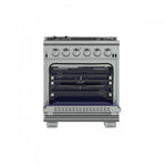 Forno Capriasca 30" Stainless Steel Freestanding Gas Range (4.32 Cu. Ft.) - FFSGS6260-30