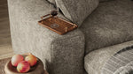 Jade All Foam Sectional - Brown