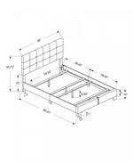 Gwendolyn Full Bed - Grey