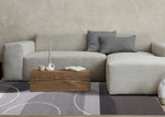 Functional Contemporary Area Rug - 8' X 11' - Grey