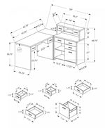Varo Desk - Dark Taupe