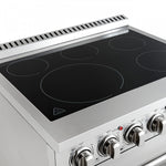 Forno Paolo Stainless Steel Freestanding Electric Range with True Convection (4.38 Cu. Ft.) - FFSEL6011-30