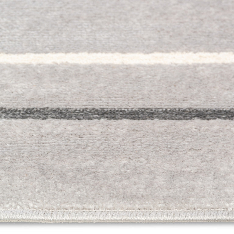 Urbane Modern Rug - 6' x 9' - Grey/Black