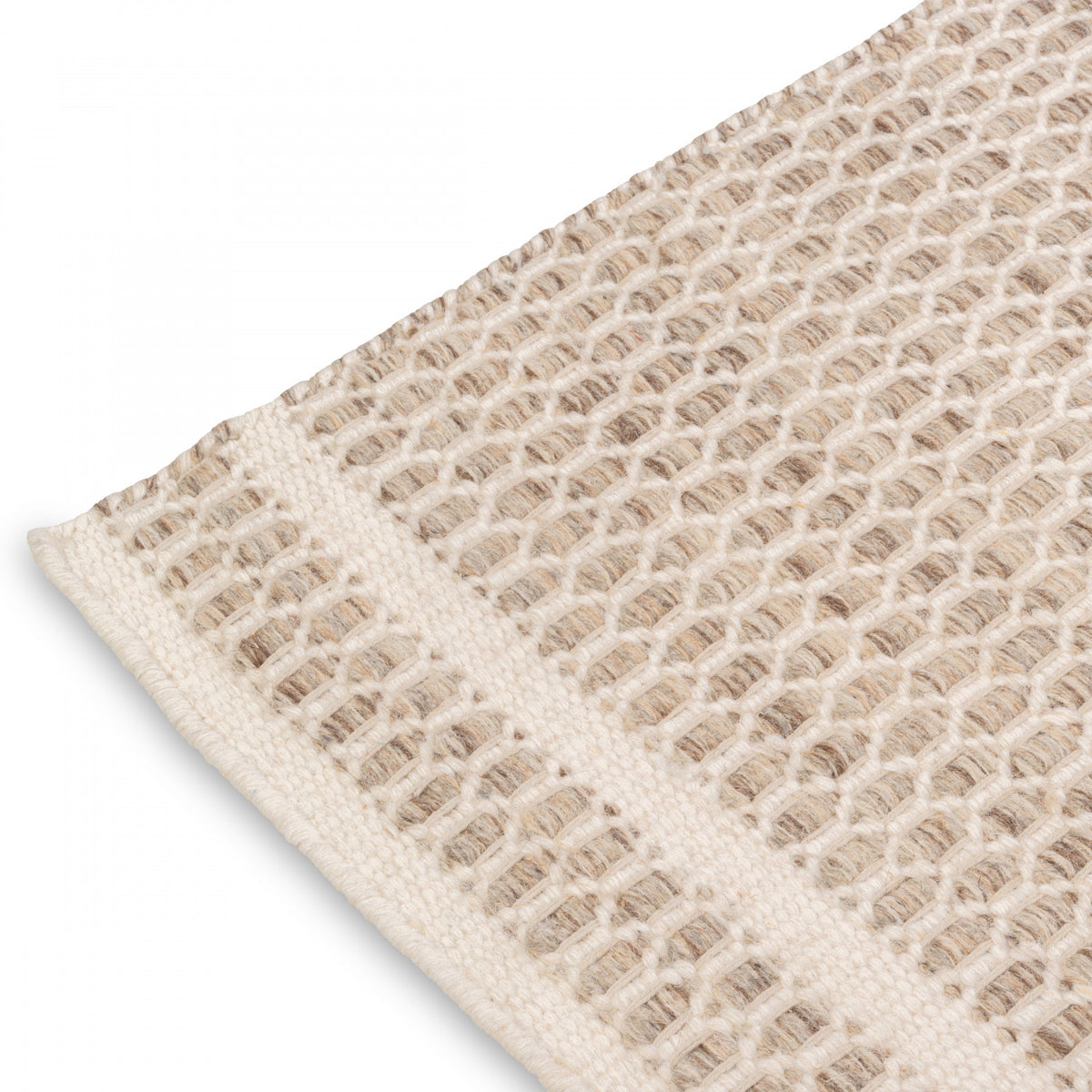 Alaska Reversible Modern Rug - 9' x 12' - Beige/Brown
