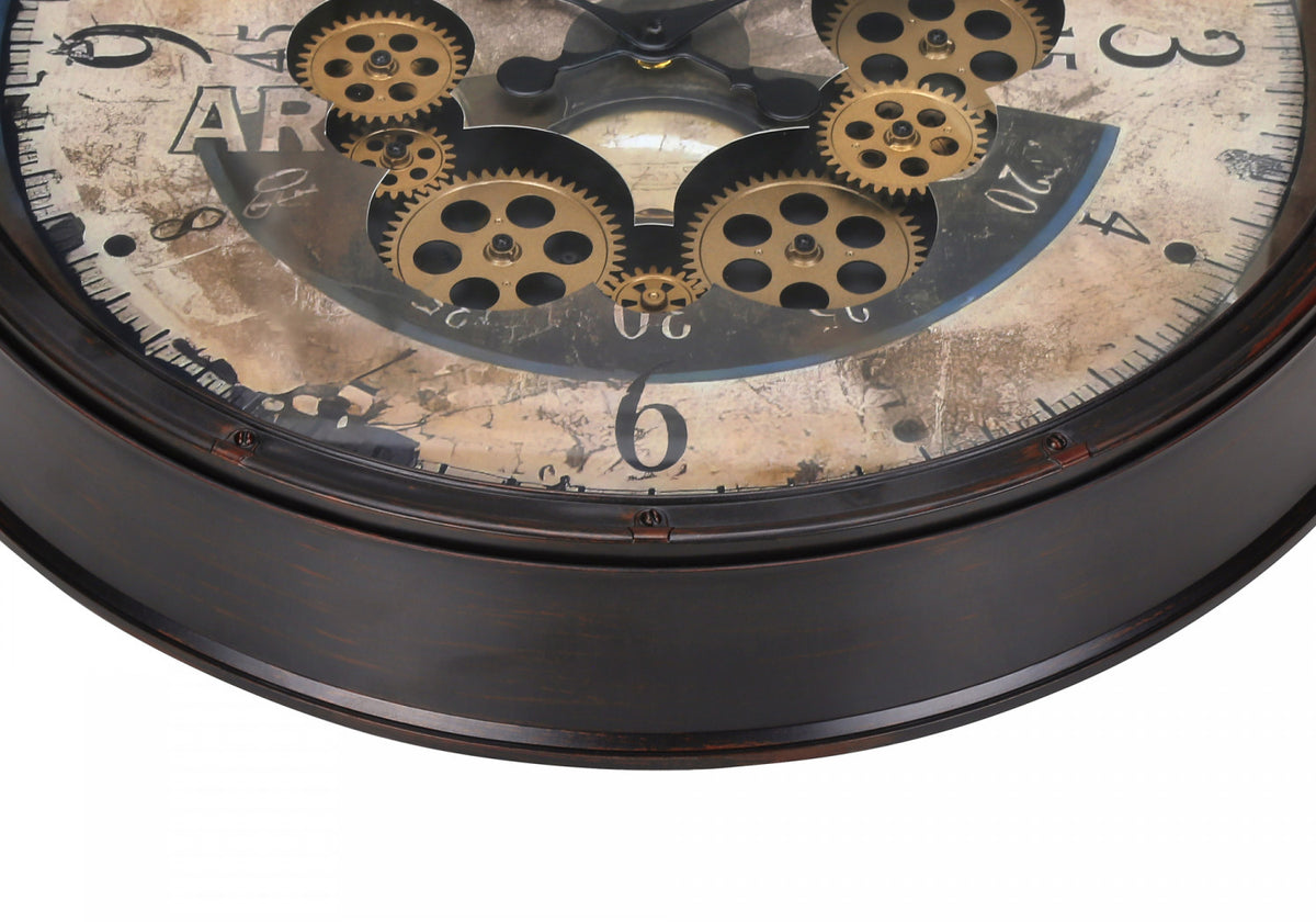 Oracle Clock - Brown