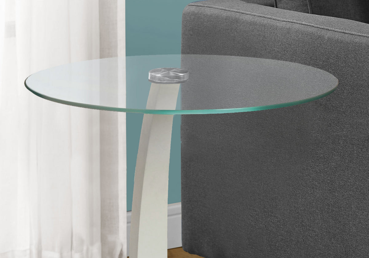 Arell Side Table - White