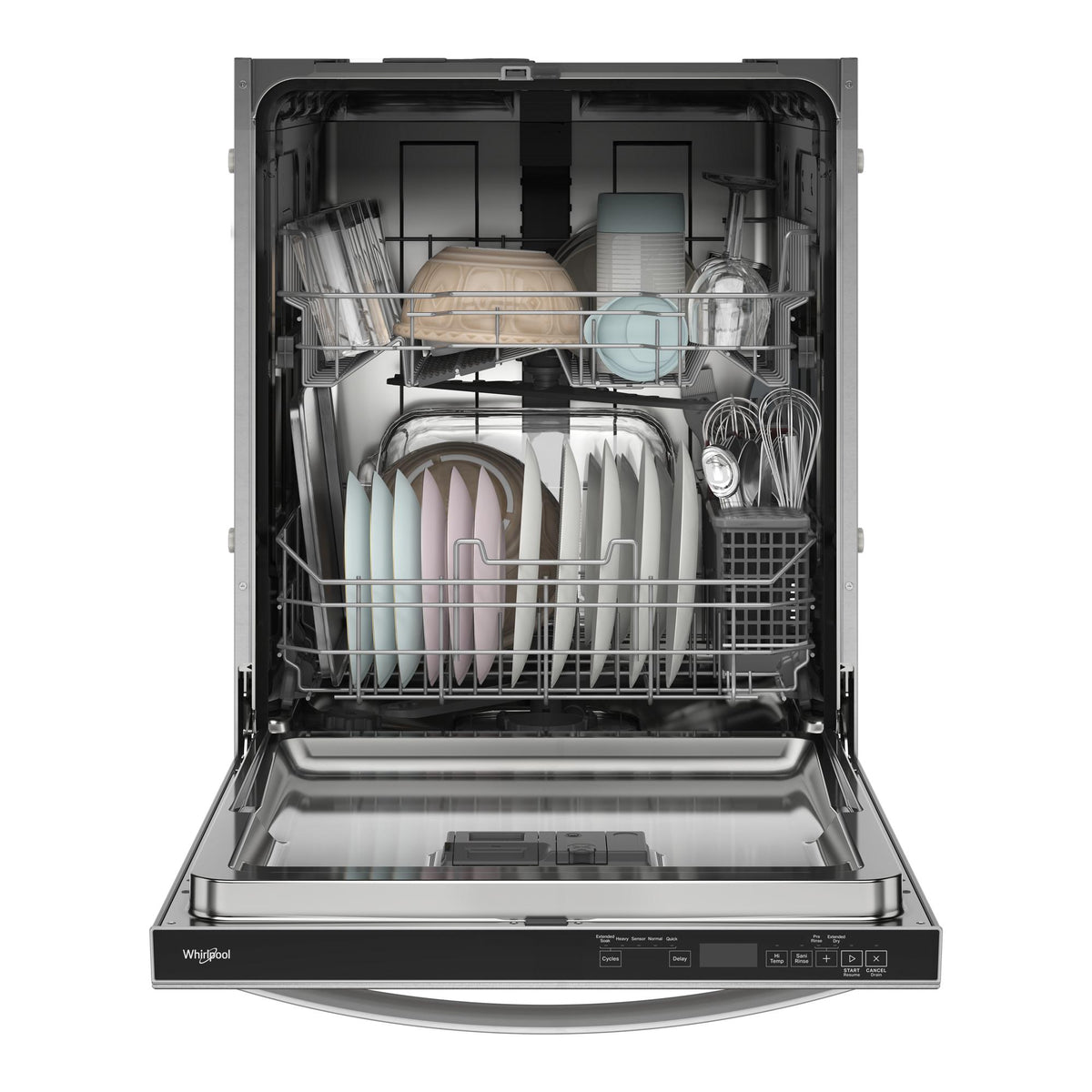 Whirlpool Fingerprint Resistant Stainless Steel Built-In Dishwasher - WDTF3024SZ