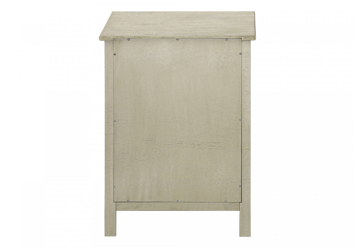 Deanne Side Table - White