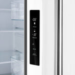 Forno Gallipoli 31" 17.5 Cu.Ft. White French Door Refrigerator with Ice Maker - FFFFD1974-31WHT