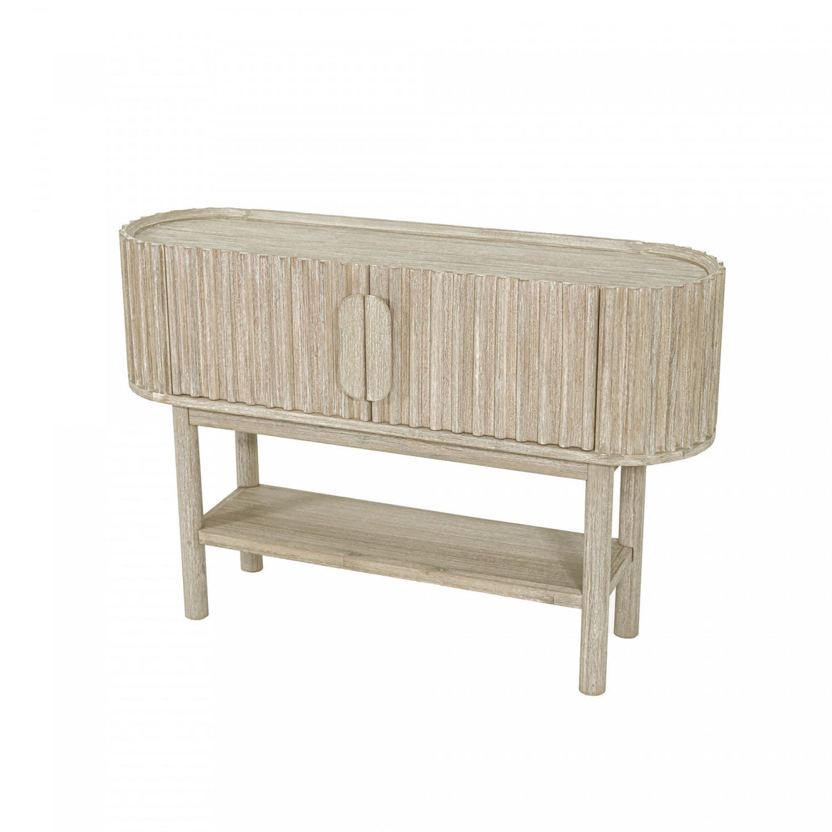 Humbach Console Table - White Washed Natural
