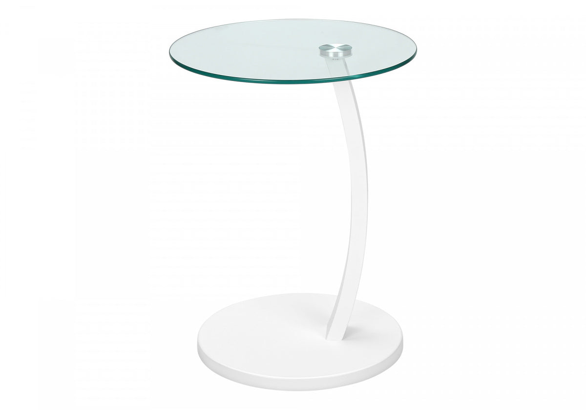 Arell Side Table - White