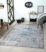 Jaipur 5' X 8' Washable Area Rug - Blue