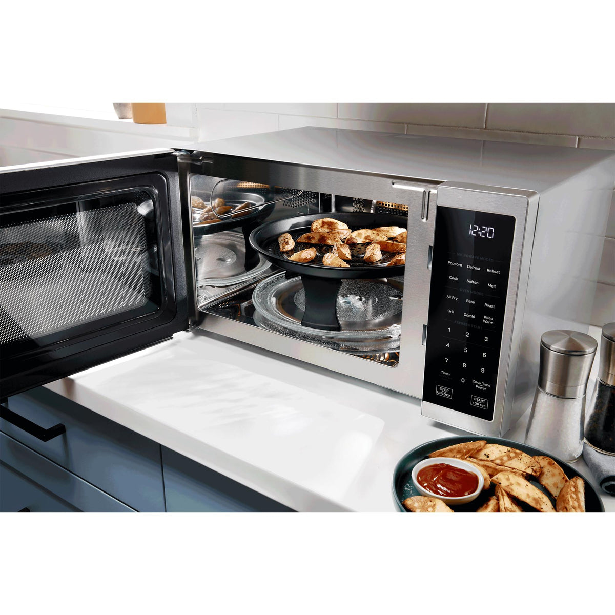 Whirlpool Stainless Steel Countertop Microwave (1 cu. ft.) - WMCS5522RS