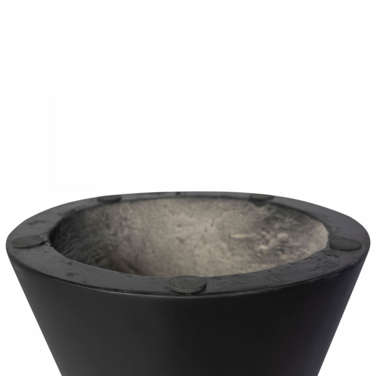 Gavrin Hourglass Side Table - Black