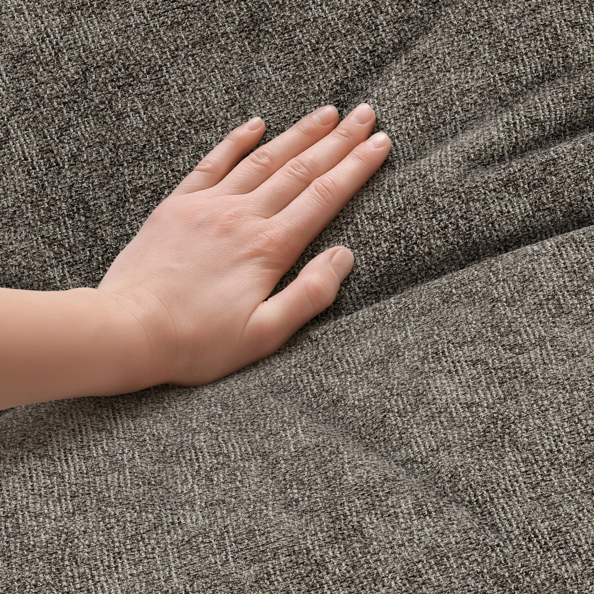 Jade All Foam Sectional - Brown