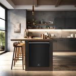 Forno Premium Black Kitchen Package with Range, Bottom Freezer Refrigerator and Dishwasher - FBDL-007-02CA